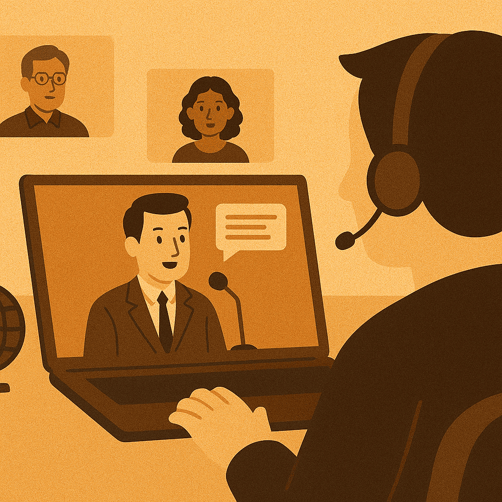 interpretación simultánea remota