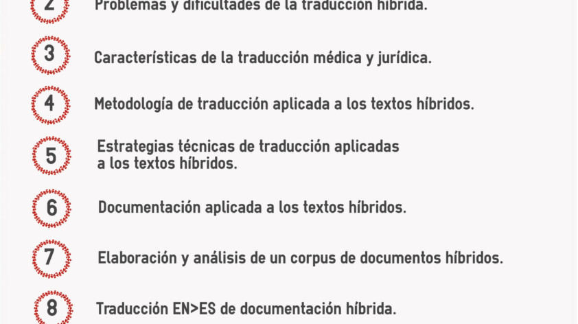 Curso de Traducción Híbrida